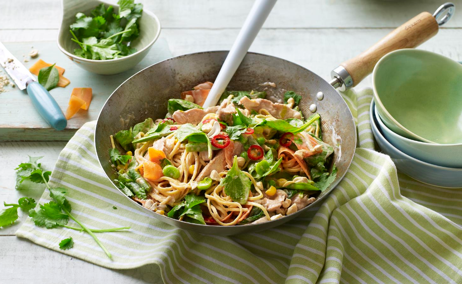 Bún gạo lứt trộn ức gà dễ ăn, chứa nhiều thực phẩm chứa ít calo Bún gạo lứt trộn ức gà dễ ăn, chứa nhiều thực phẩm chứa ít calo